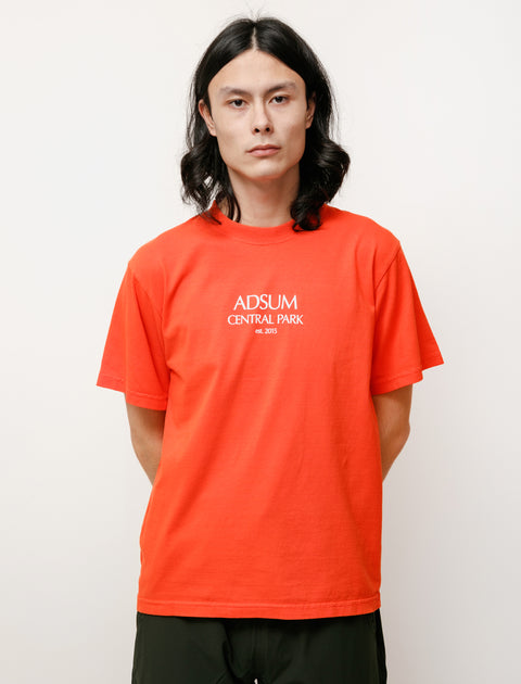 Adsum Central Park Tee Red
