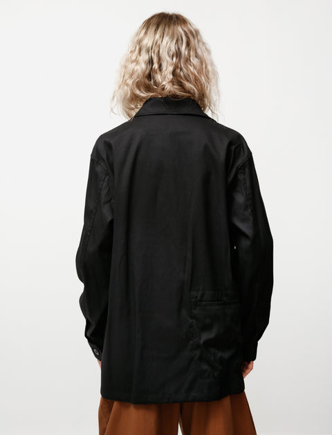 Y's by Yohji Yamamoto Soft Twist Everyday Jacket Black – Neighbour