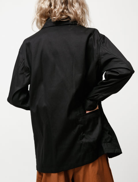 Y's by Yohji Yamamoto Soft Twist Everyday Jacket Black