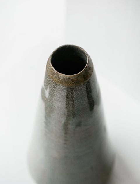 Found by Neighbour Conical Crackle Vase