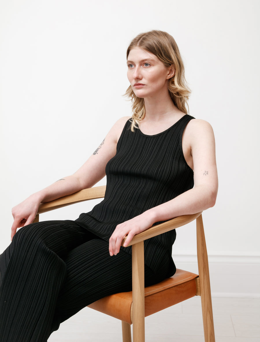 Acne Studios Rib Knit Tank Top Black – Neighbour