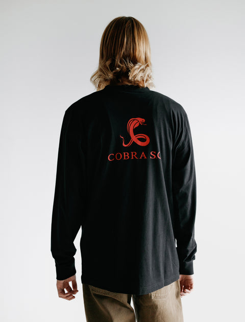 Cobra S.C. Long Sleeve T-Shirt Black Jersey