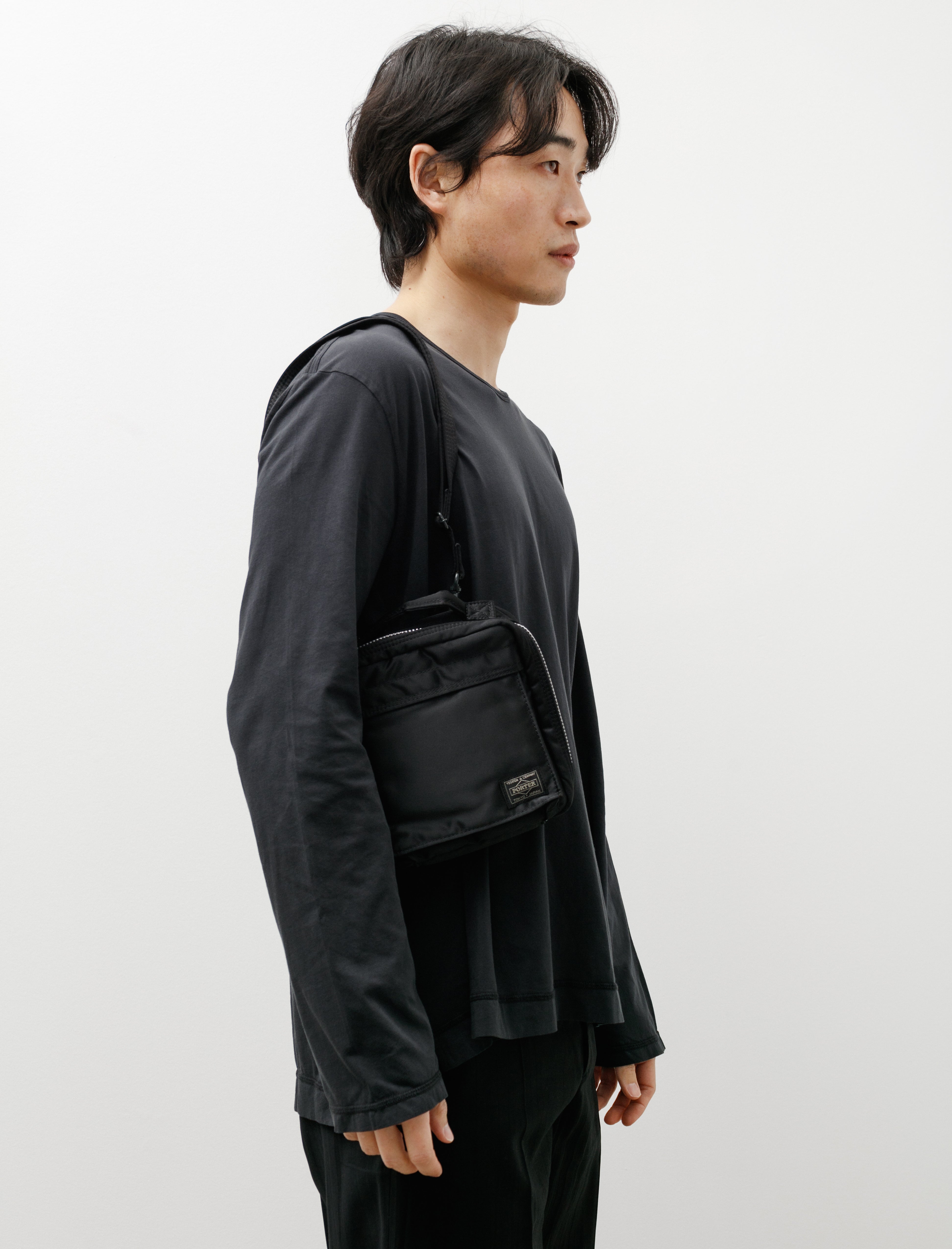 Porter-Yoshida & Co. TANKER SHOULDER BAG Black