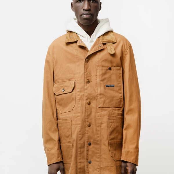Engineered Garments Long Logger Jacket 12oz Duck Canvas Brown