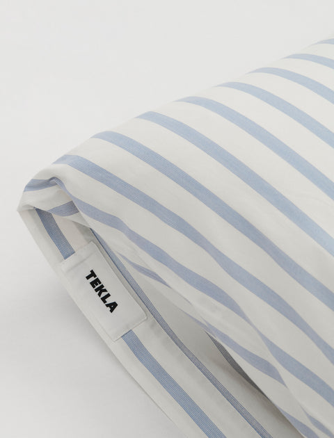 Tekla Percale Pillow Sham Needle Stripes
